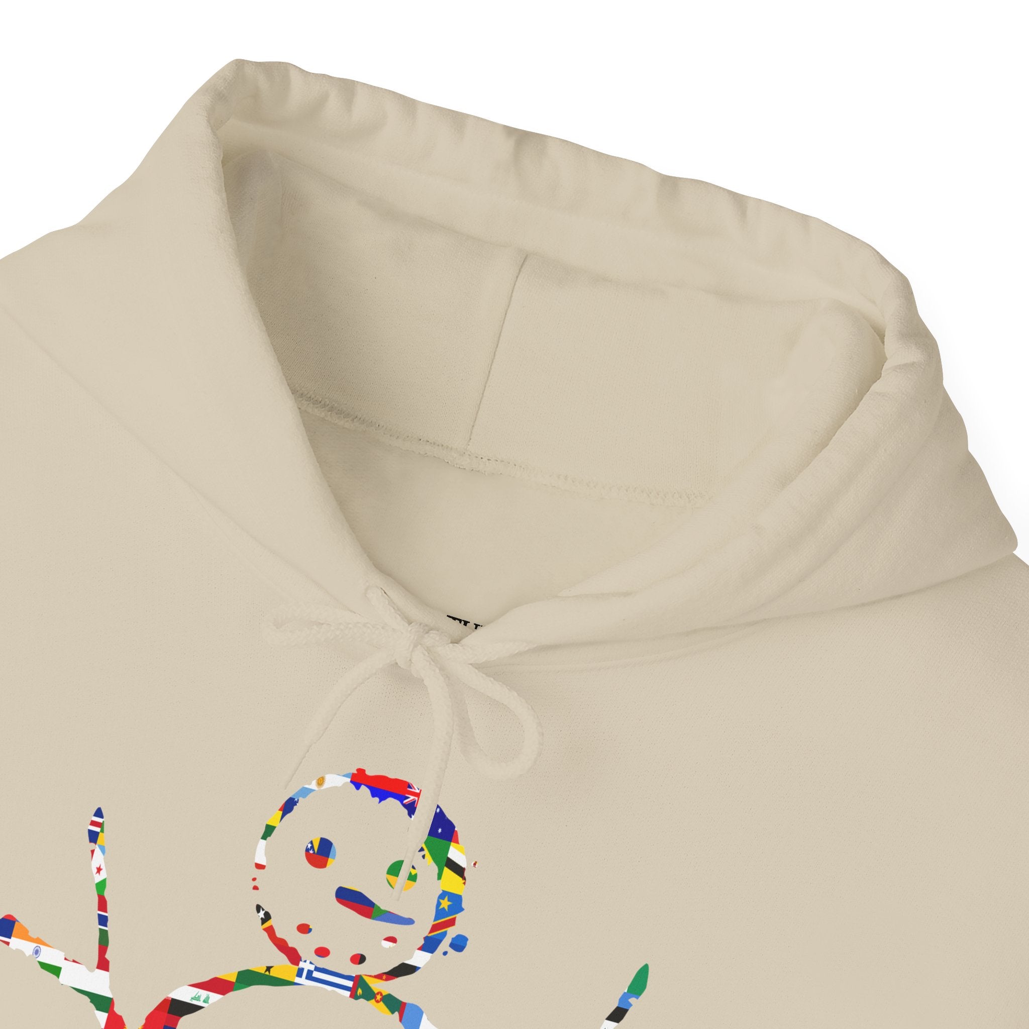 KAYKULTURA INTERNATIONAL SNOWMAN HOODED SWEATSHIRT