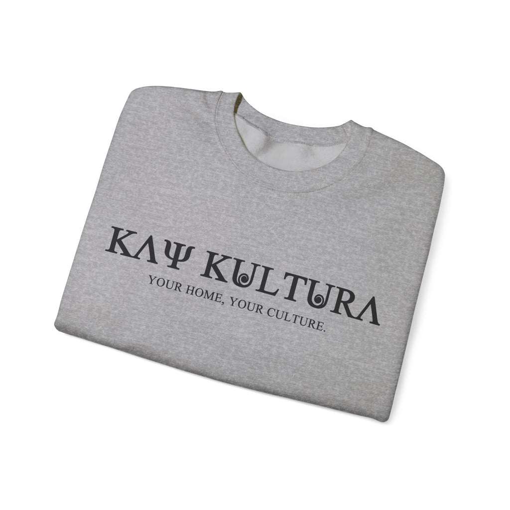 CLASSIC KAYKULTURA SLOGAN CREWNECK SWEATSHIRT