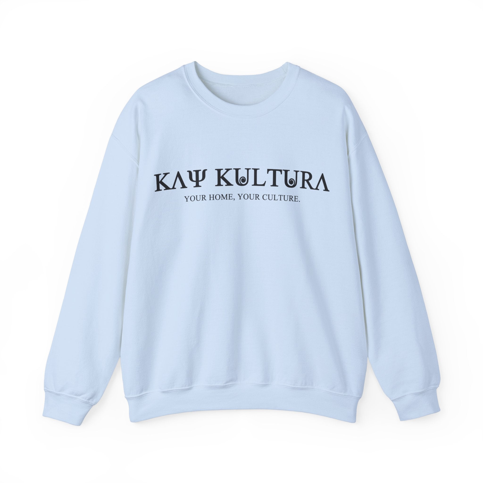 CLASSIC KAYKULTURA SLOGAN CREWNECK SWEATSHIRT