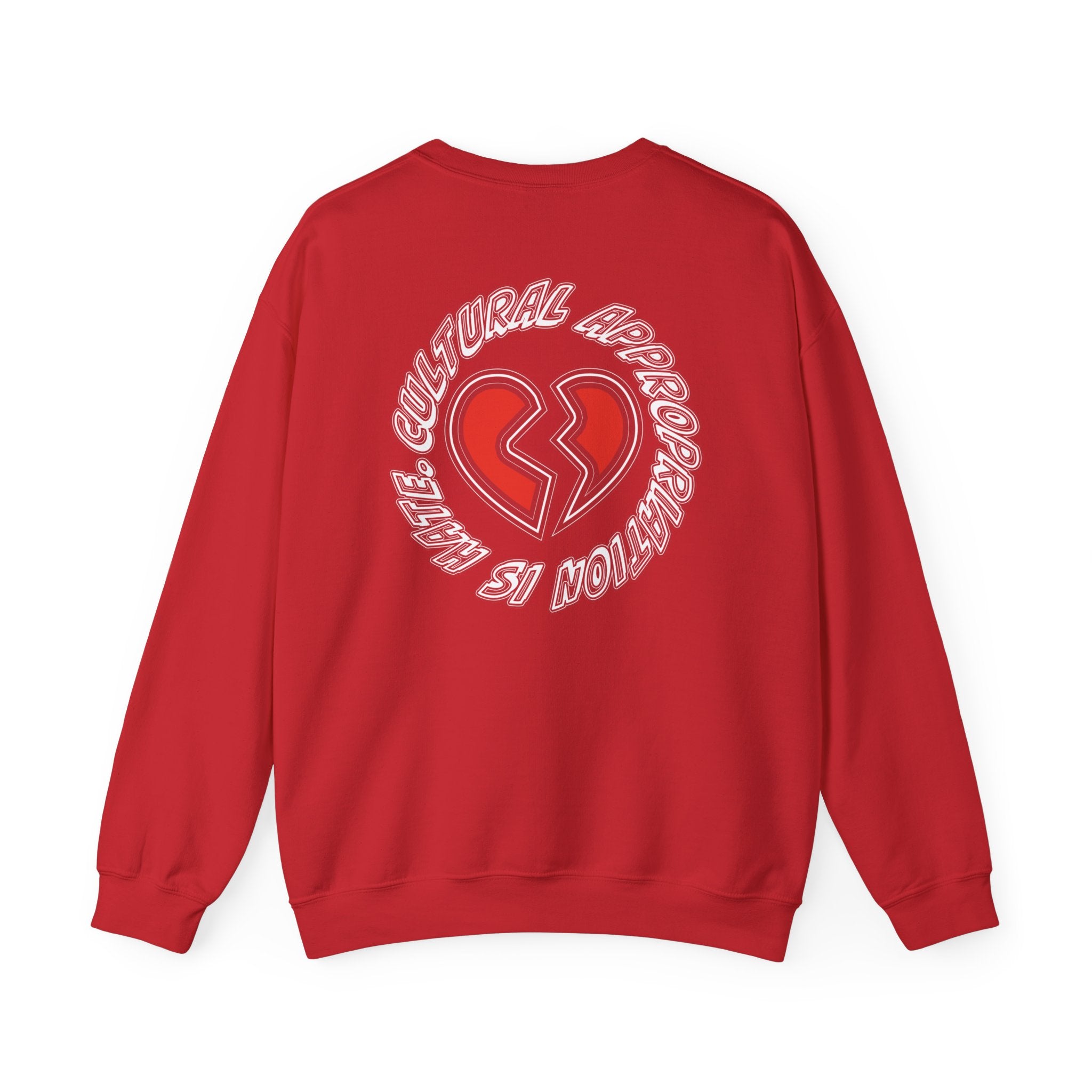 KAYKULTURA CULTURAL APPRECIATION VERSUS CULTURAL APPROPRIATION CREWNECK SWEATSHIRT