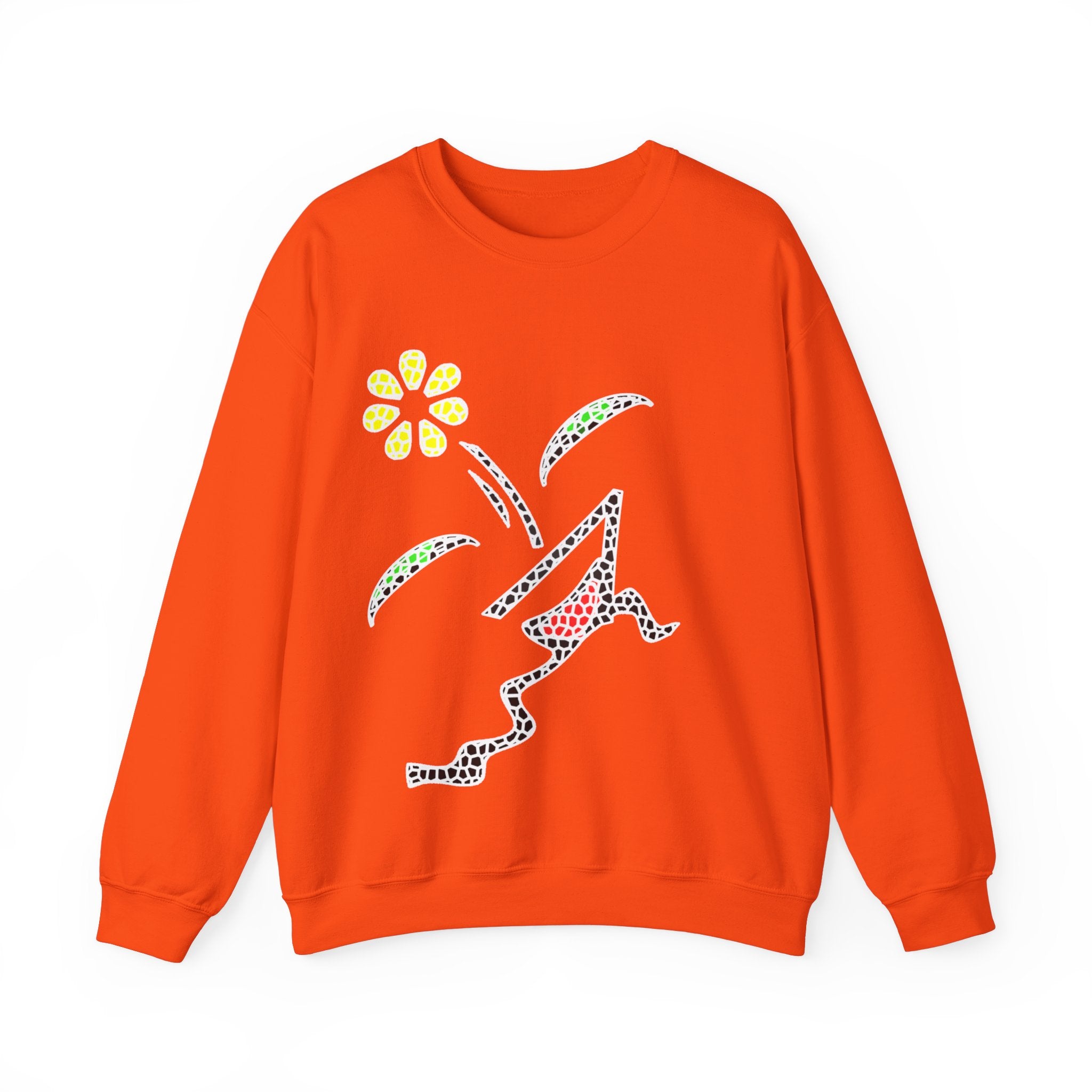 KAYKULTURA FLOWER CREWNECK SWEATSHIRT