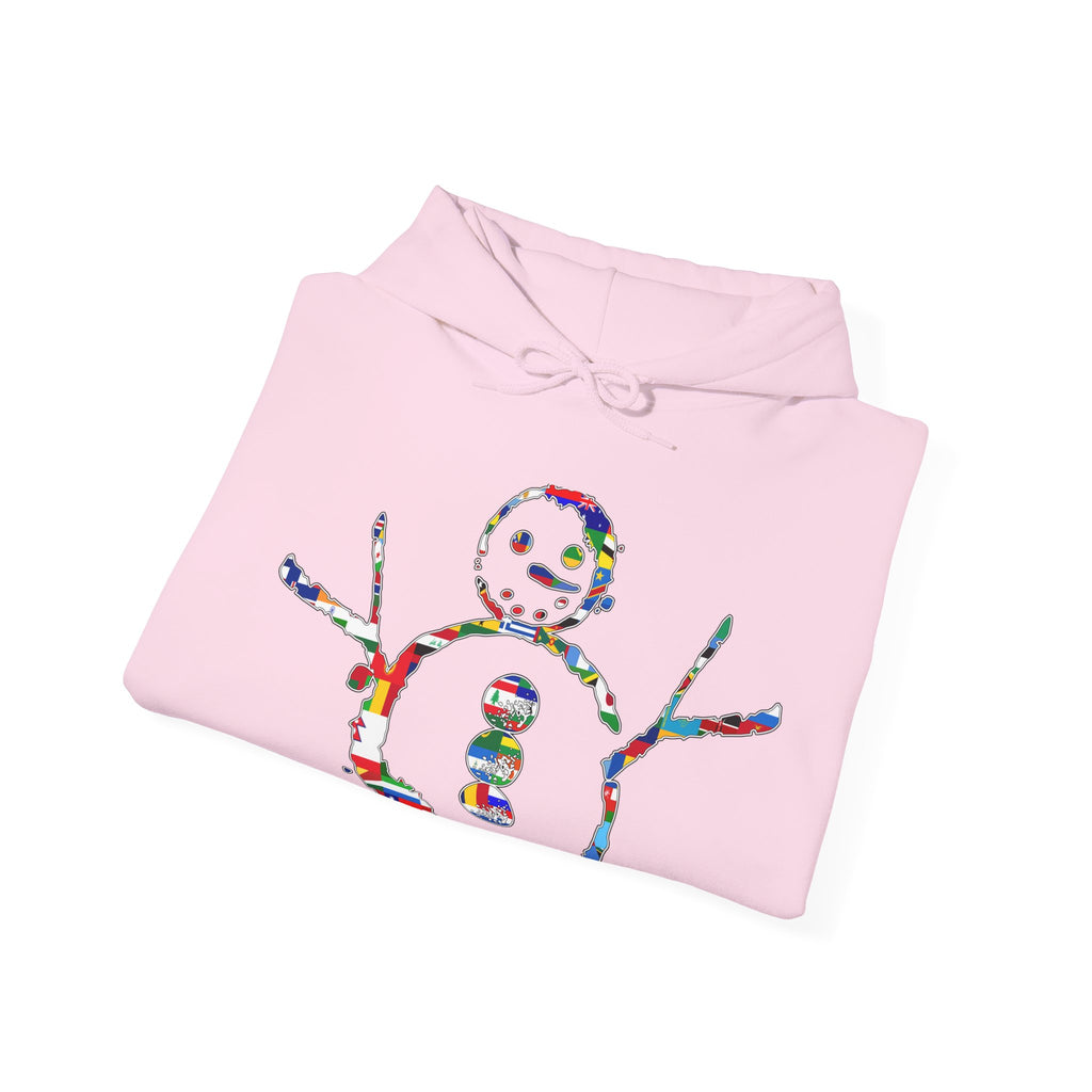 KAYKULTURA INTERNATIONAL SNOWMAN HOODED SWEATSHIRT