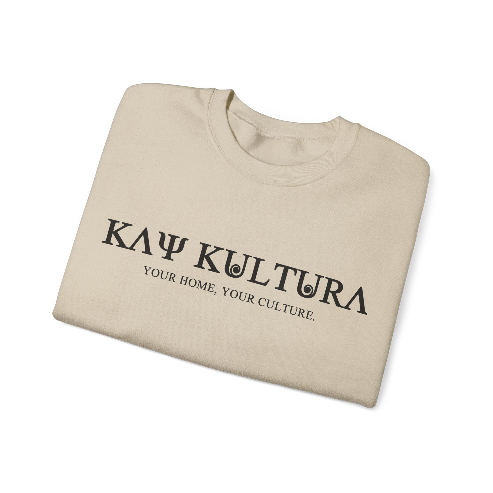 CLASSIC KAYKULTURA SLOGAN CREWNECK SWEATSHIRT