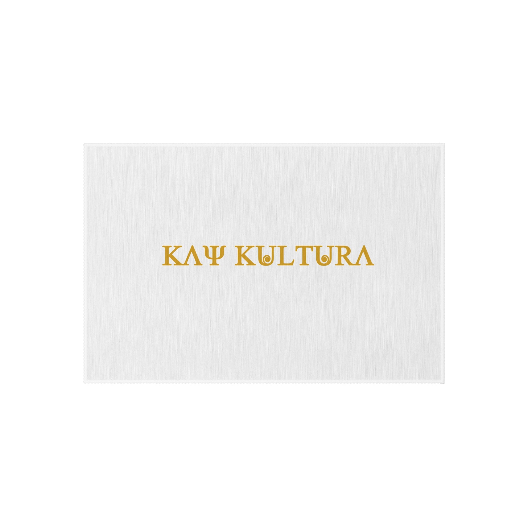 Tapis d'extérieur Kaykultura classique doré