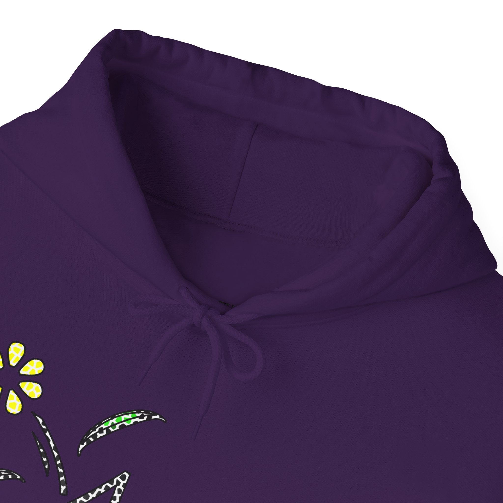 KAYKULTURA FLOWER HOODED SWEATSHIRT