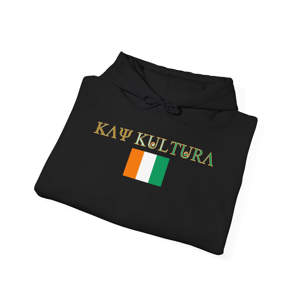 INTERNATIONAL CLASSIC KAYKULTURA IVORY COAST HOODED SWEATSHIRT