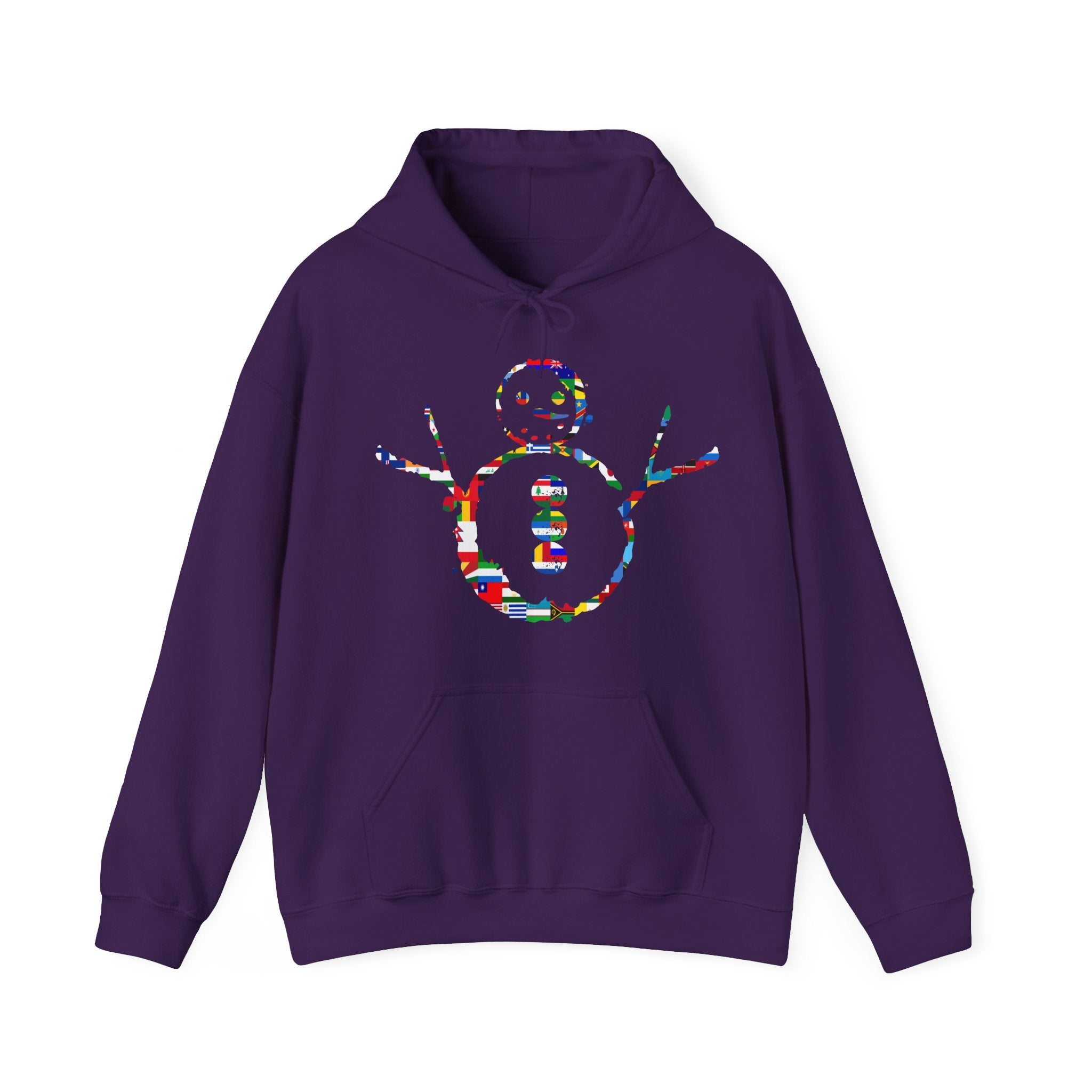 KAYKULTURA INTERNATIONAL SNOWMAN HOODED SWEATSHIRT
