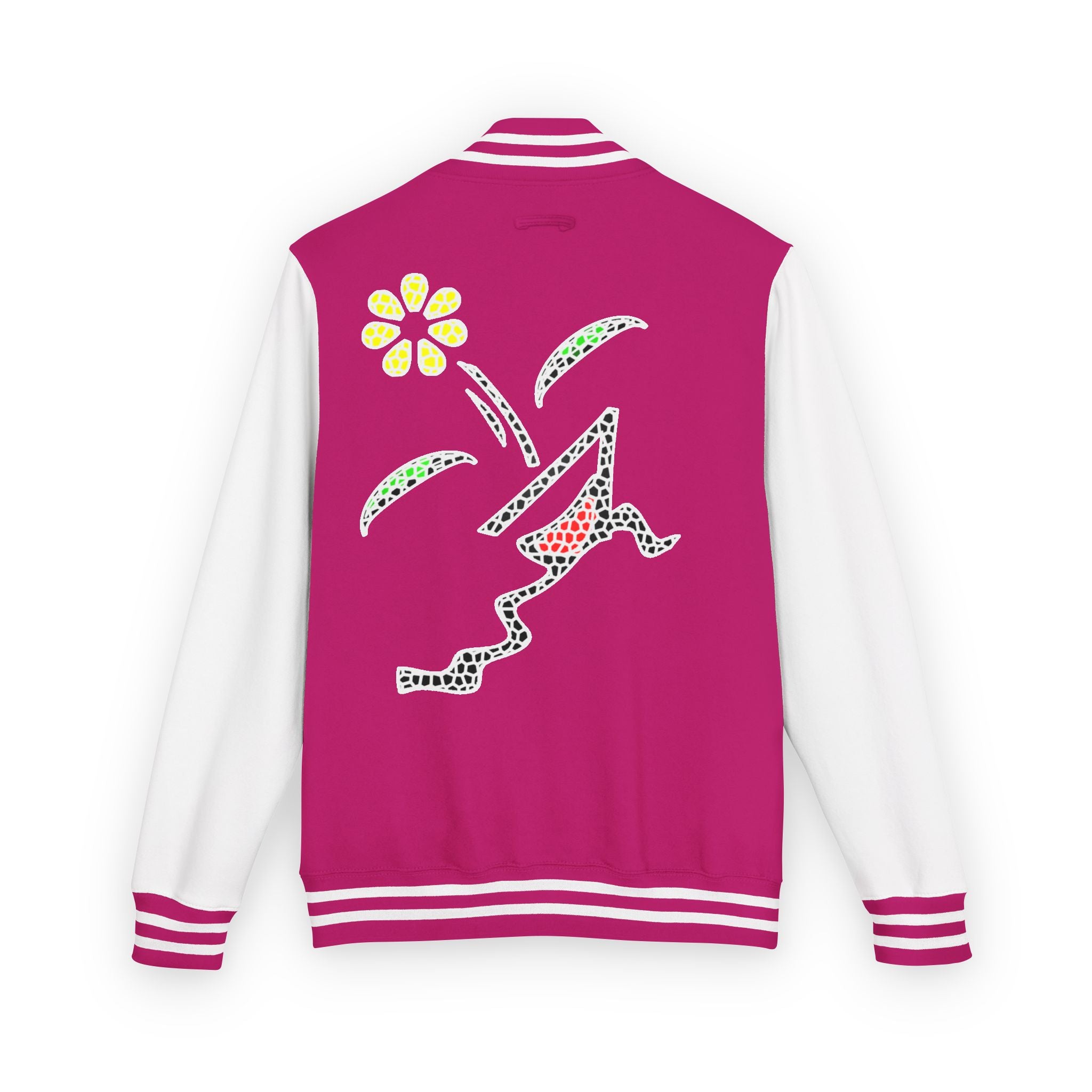 KAYKULTURA FLOWER LETTERMAN JACKET