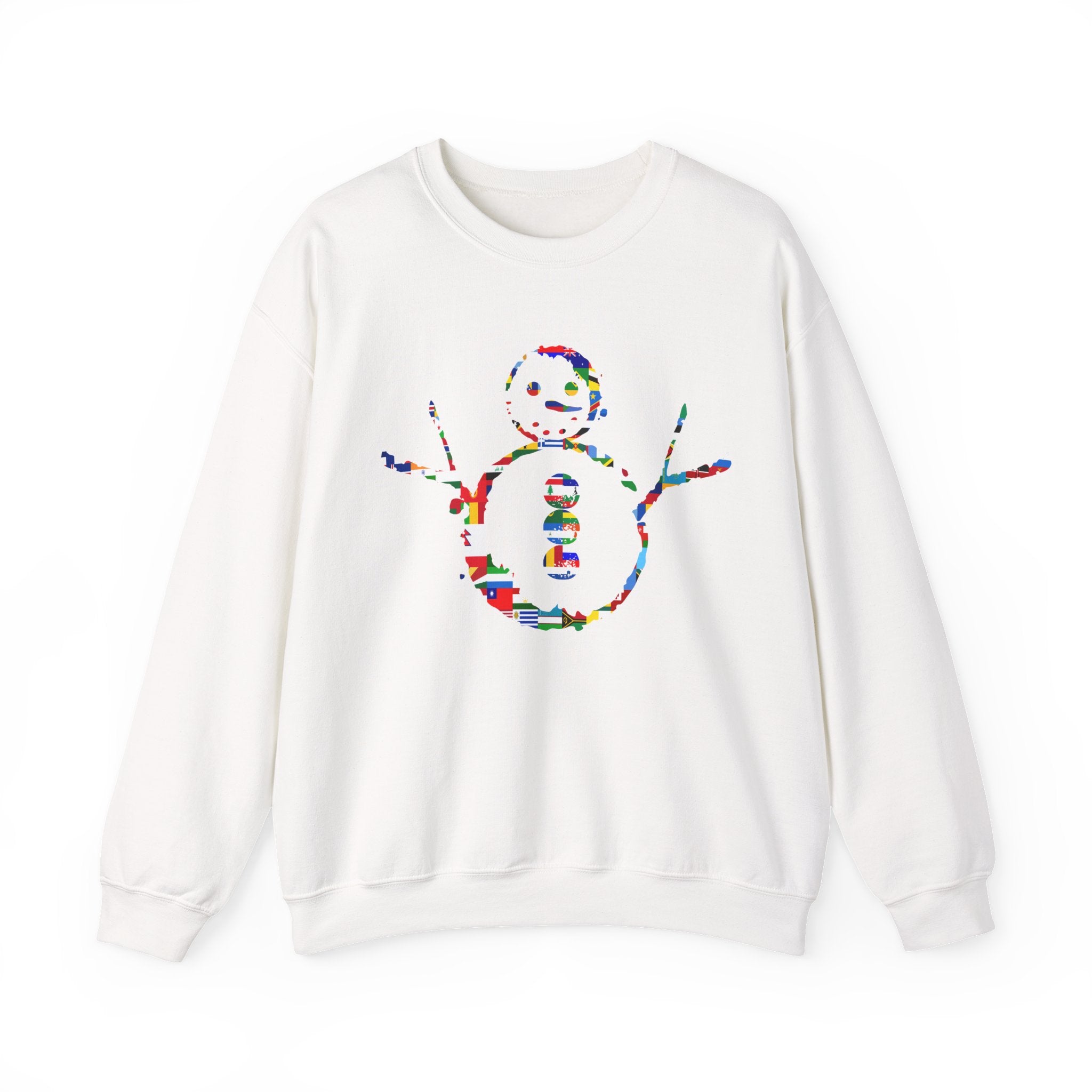 KAYKULTURA INTERNATIONAL SNOWMAN CREWNECK SWEATSHIRT