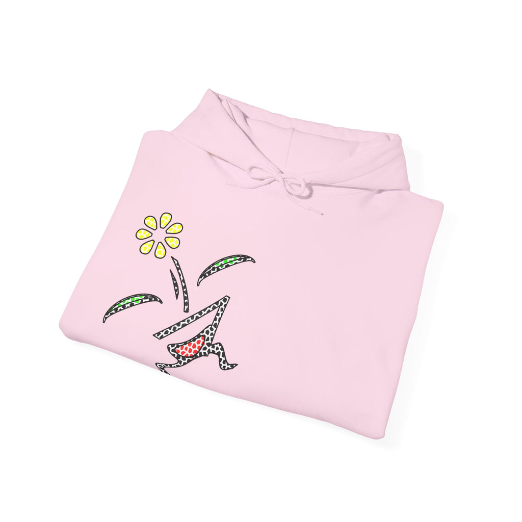 KAYKULTURA FLOWER HOODED SWEATSHIRT