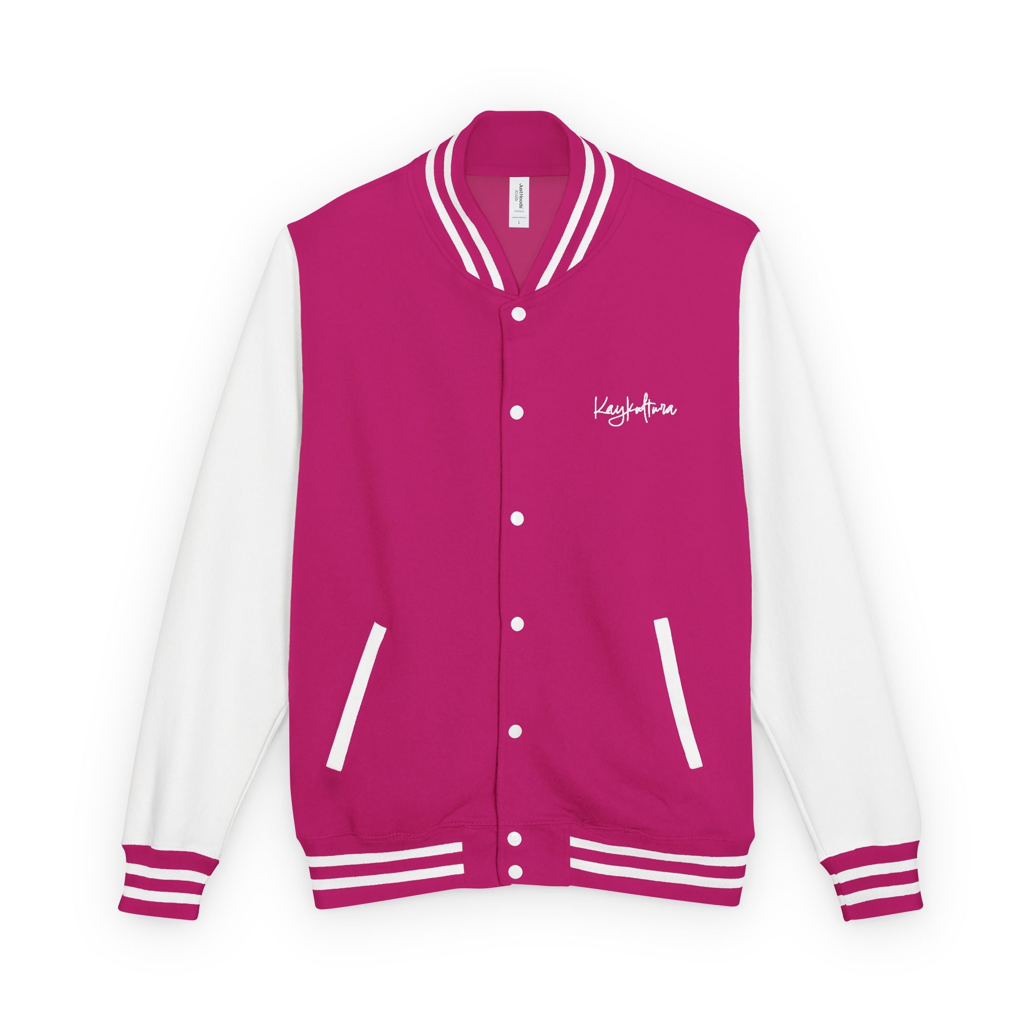 KAYKULTURA FLOWER LETTERMAN JACKET