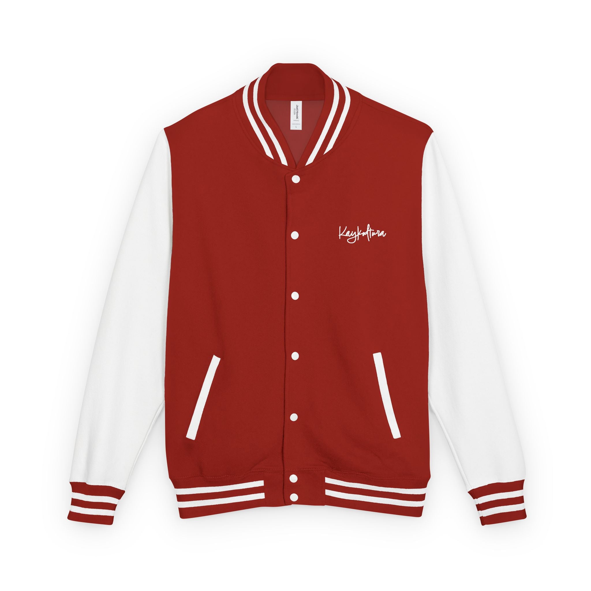KAYKULTURA FLOWER LETTERMAN JACKET