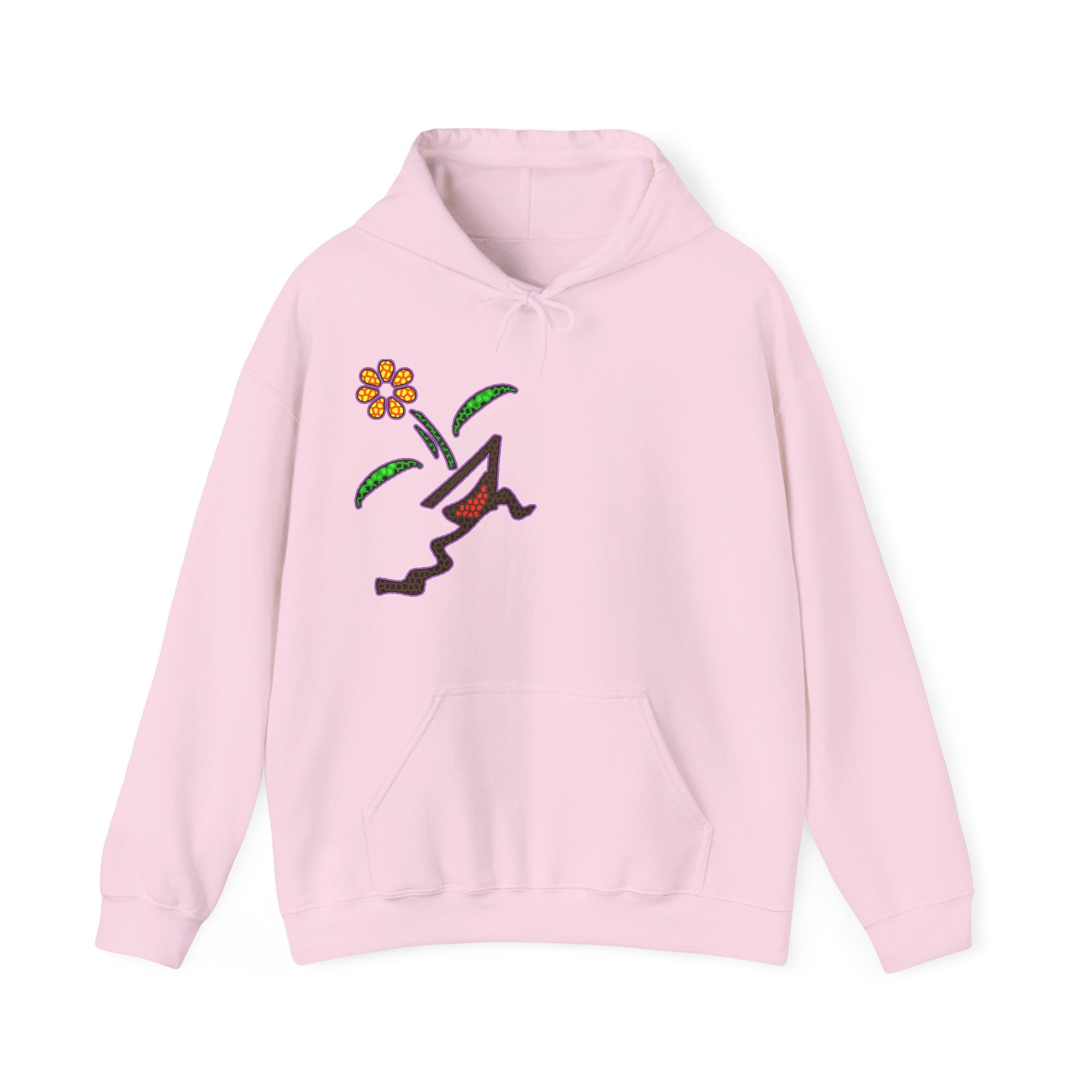 KAYKULTURA FLOWER HOODED SWEATSHIRT