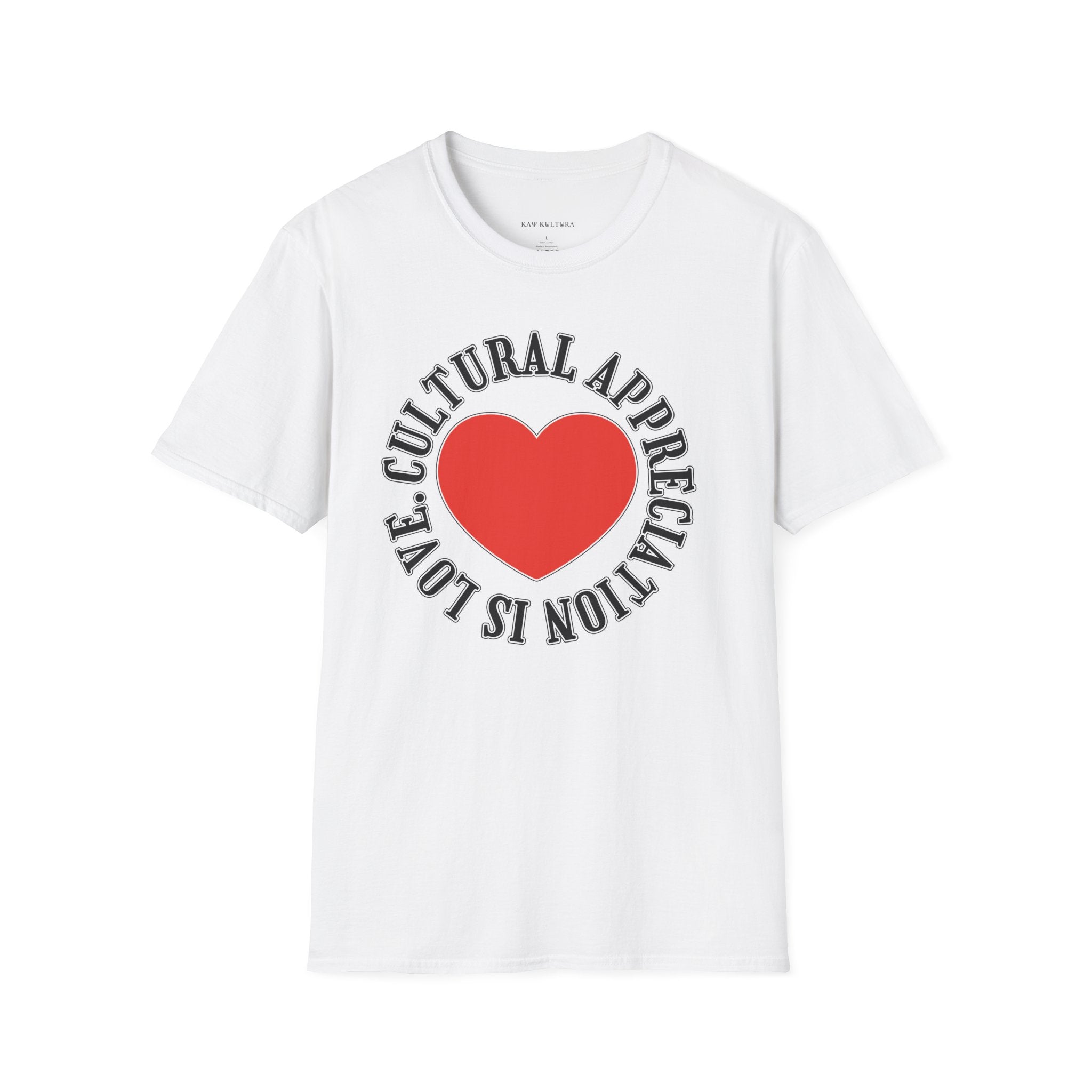 T-SHIRT KAYKULTURA APPRÉCIATION CULTURELLE CONTRE APPROPRIATION CULTURELLE