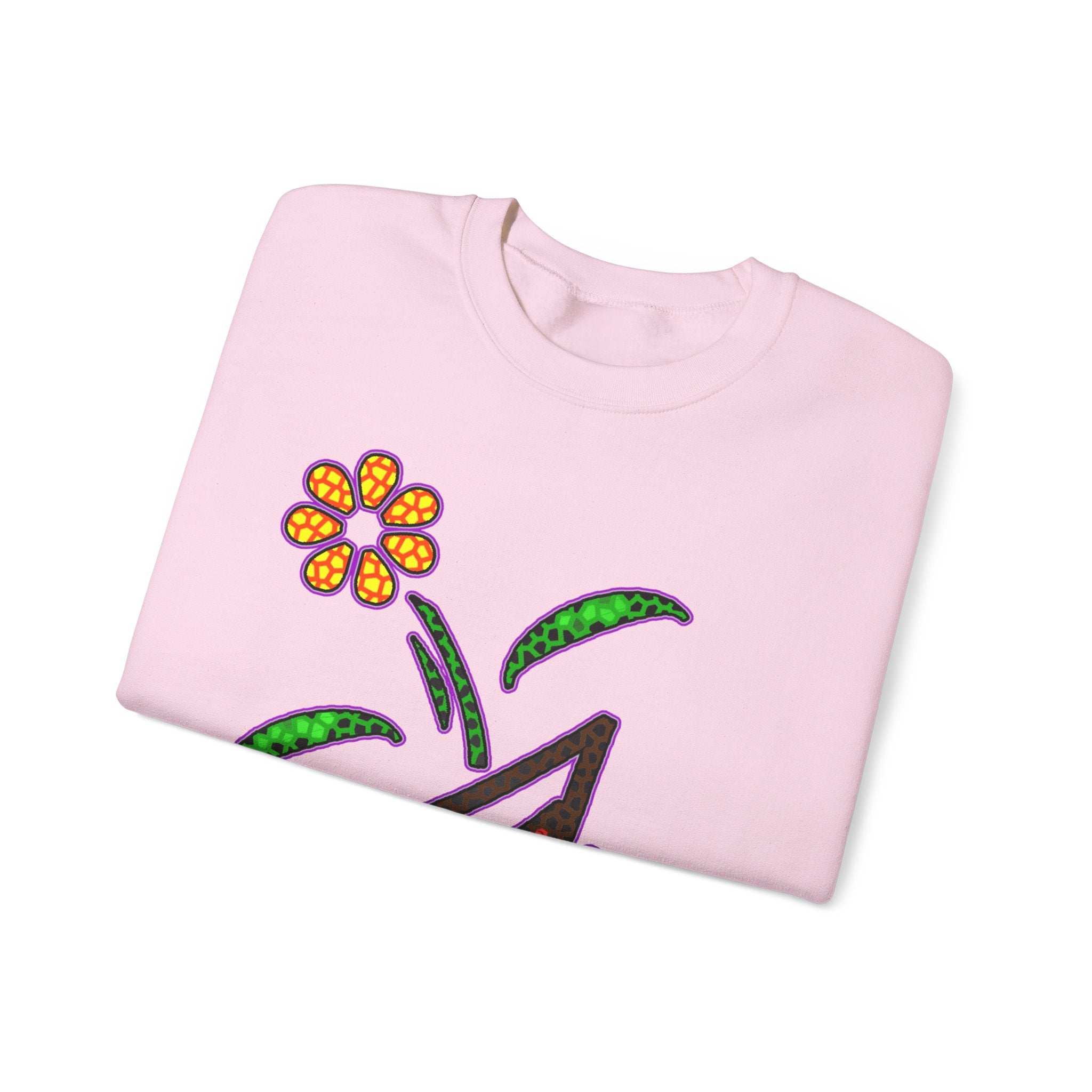 KAYKULTURA FLOWER CREWNECK SWEATSHIRT