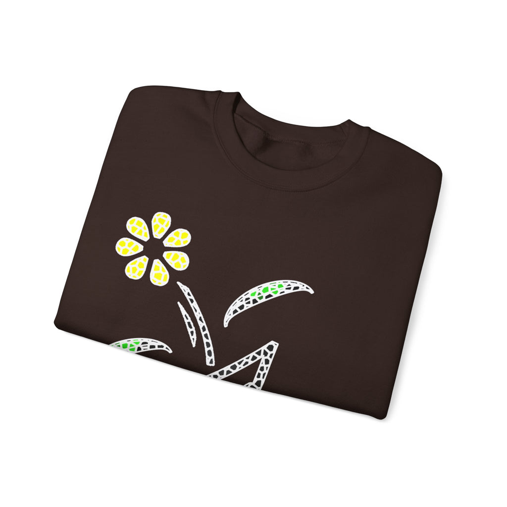 KAYKULTURA FLOWER CREWNECK SWEATSHIRT
